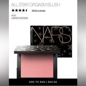 NARS ALL-STAR ORGASM BLUSH (OVERSIZED!)